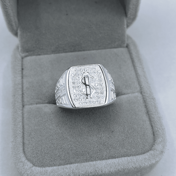 Anillo Sello Microcircon  1