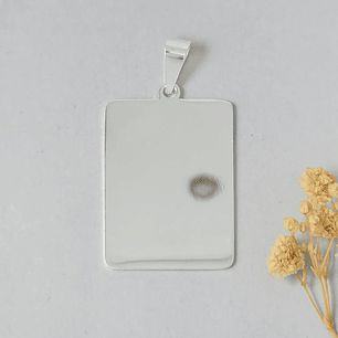 Colgante Placa Lisa