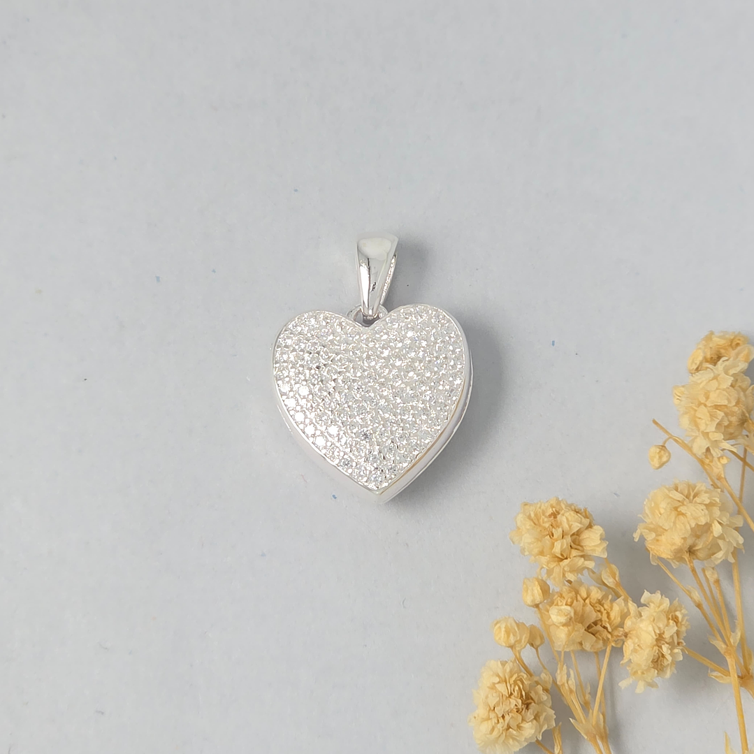 Colgante Relicario Corazón  1