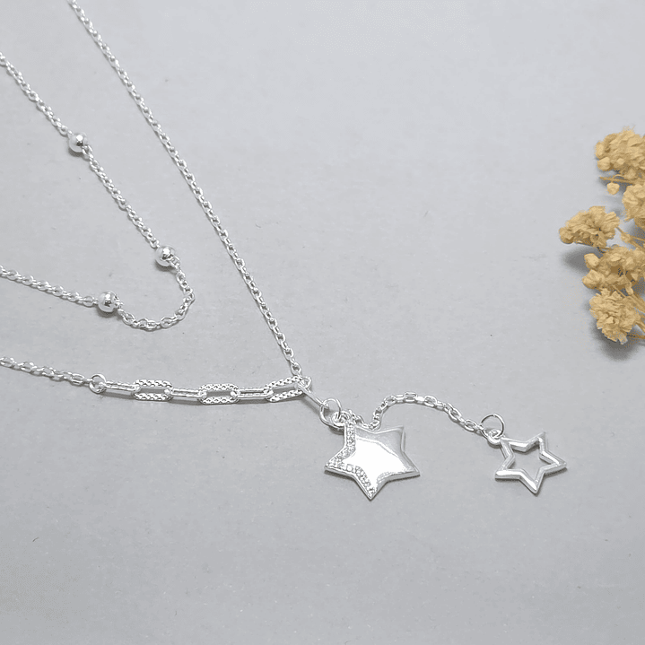 Collar Doble Estrellas 1