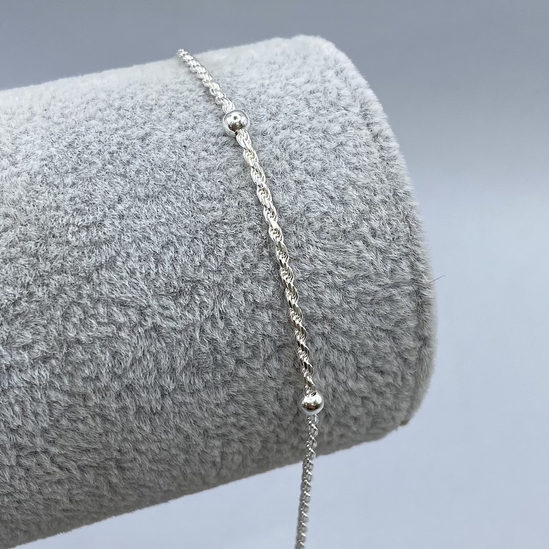 Pulsera Turbillon/Pelotita 18.5cm 1