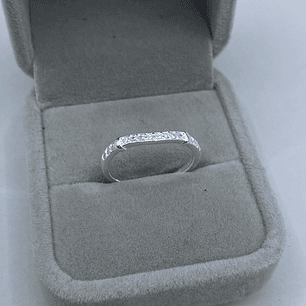Anillo Medio Cintillo