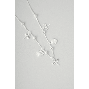 Pulsera Libélula - Corazón 