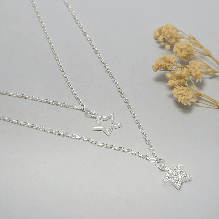 Collar Doble Estrella 1