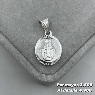Colgante Virgen de los rayos