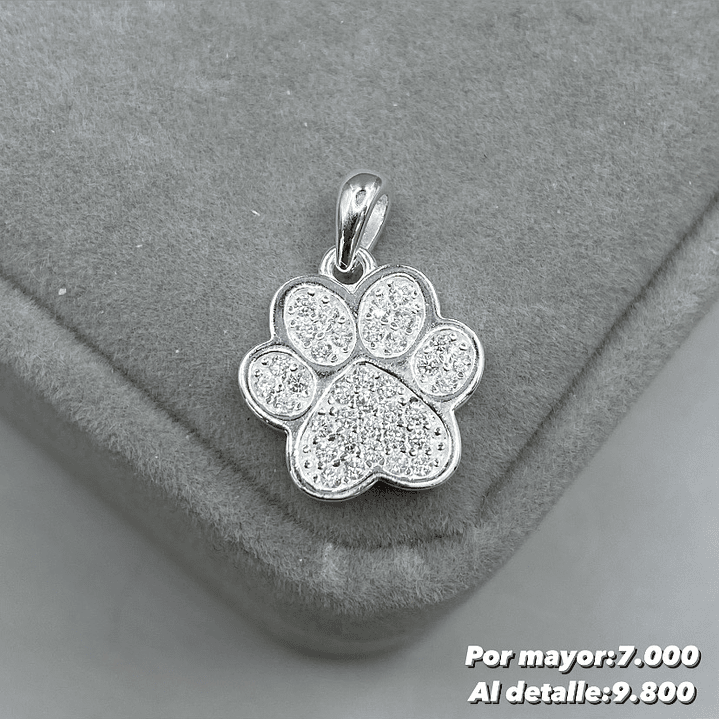 Colgante Huella de Perro 1