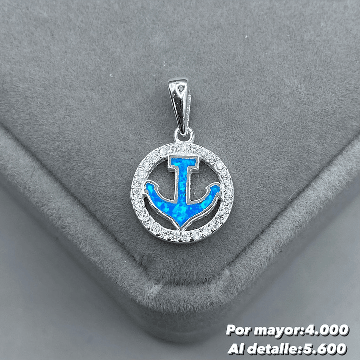 Colgante Ancla Opalo 1