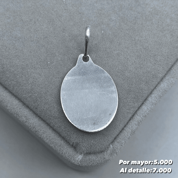 Colgante Placa Ovalada 1