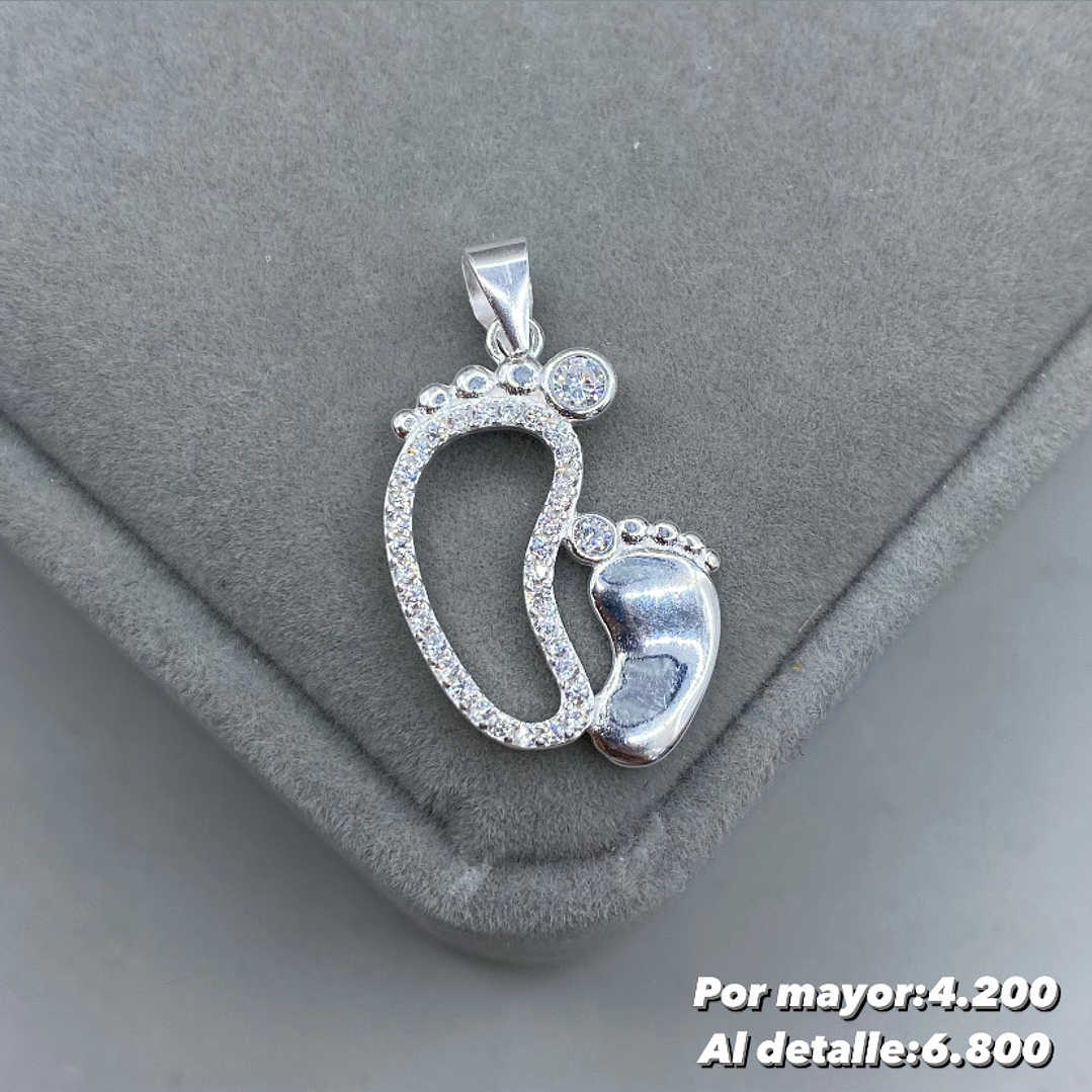 Colgante Huella Bebé  1