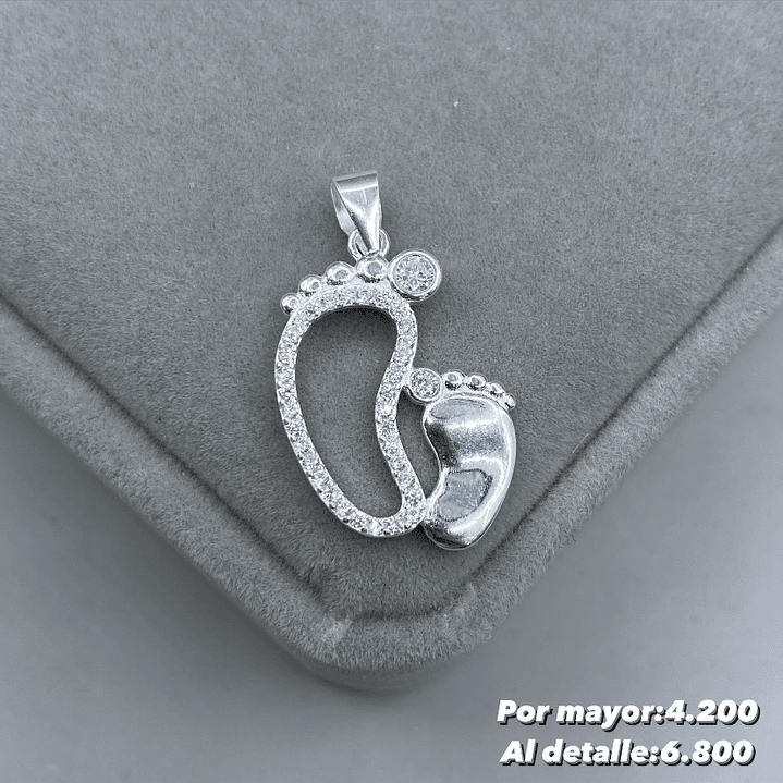 Colgante Huella Bebé  1