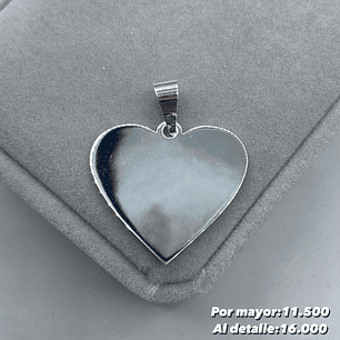 Colgante Placa Corazón 