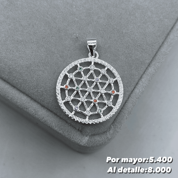 Colgante Mándala 7 chakras 1