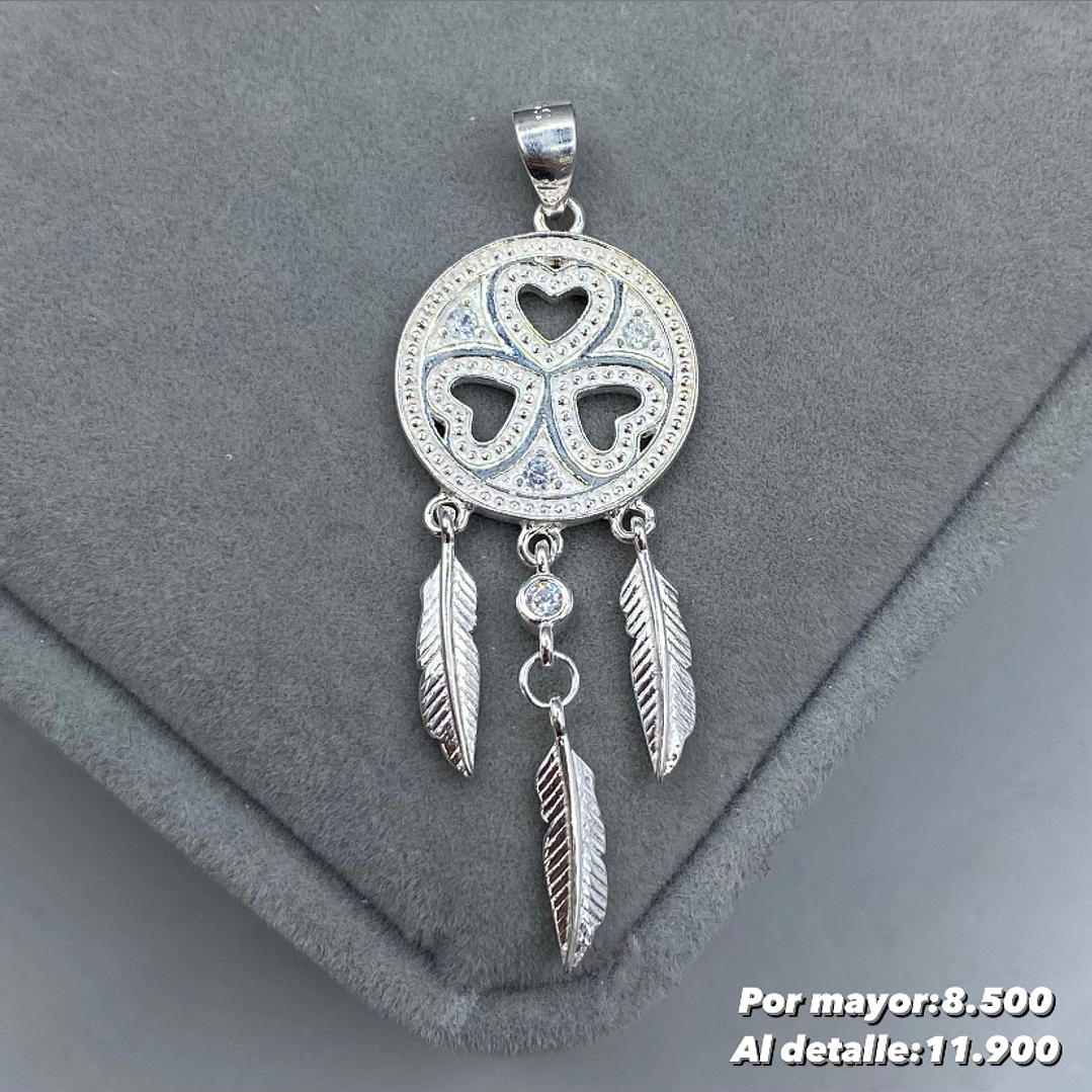 Colgante Atrapasueño Trebol 1