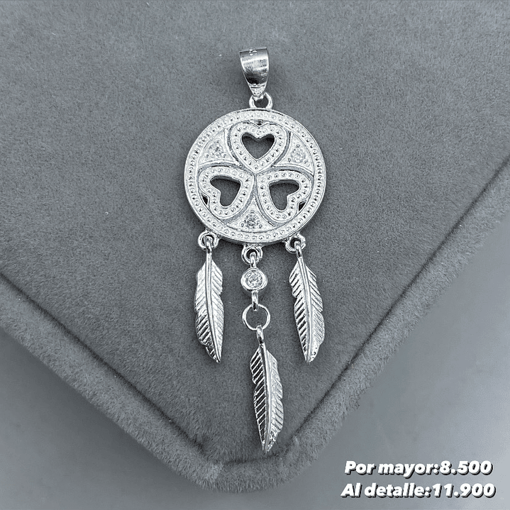 Colgante Atrapasueño Trebol 1