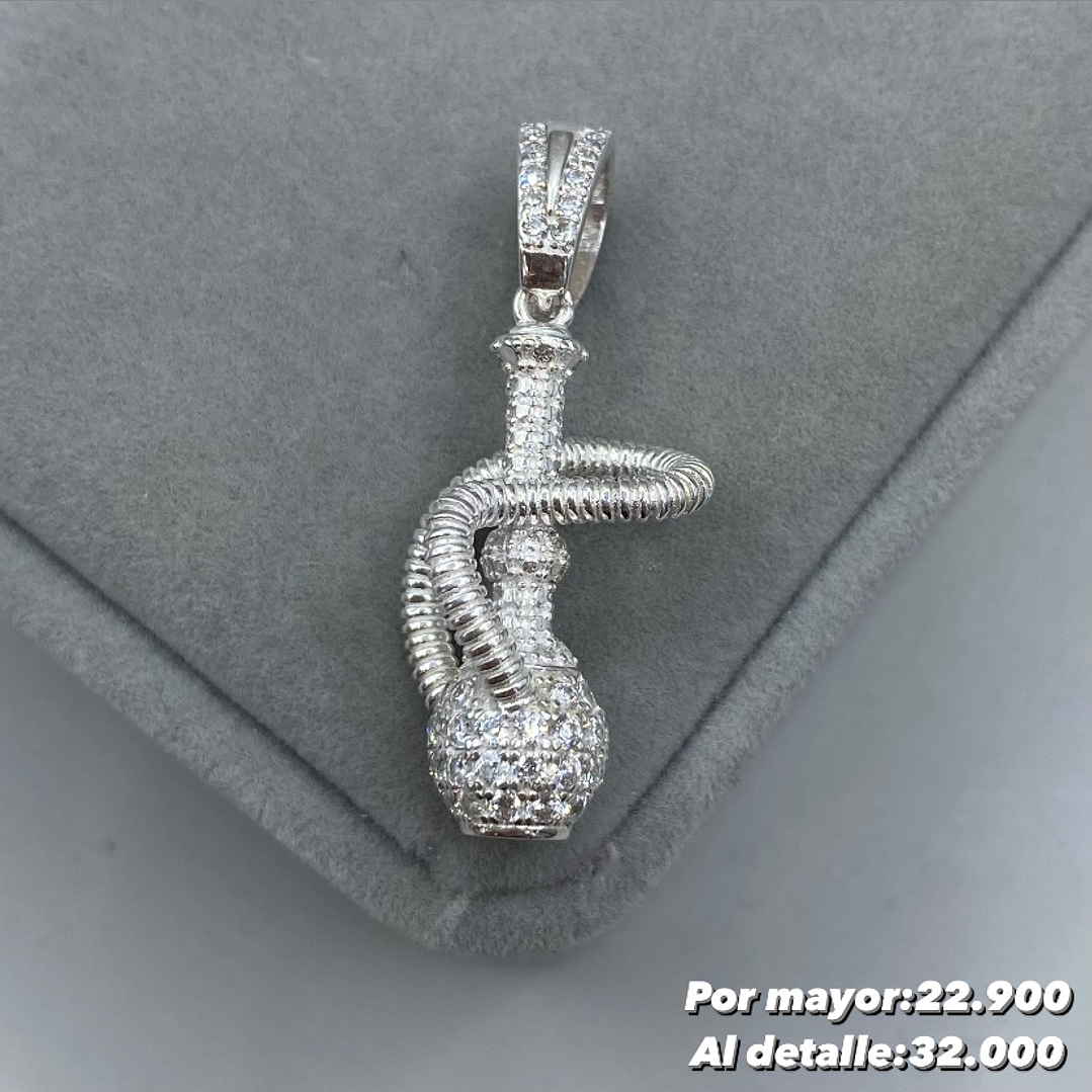 Colgante Hooka Microcircon  1