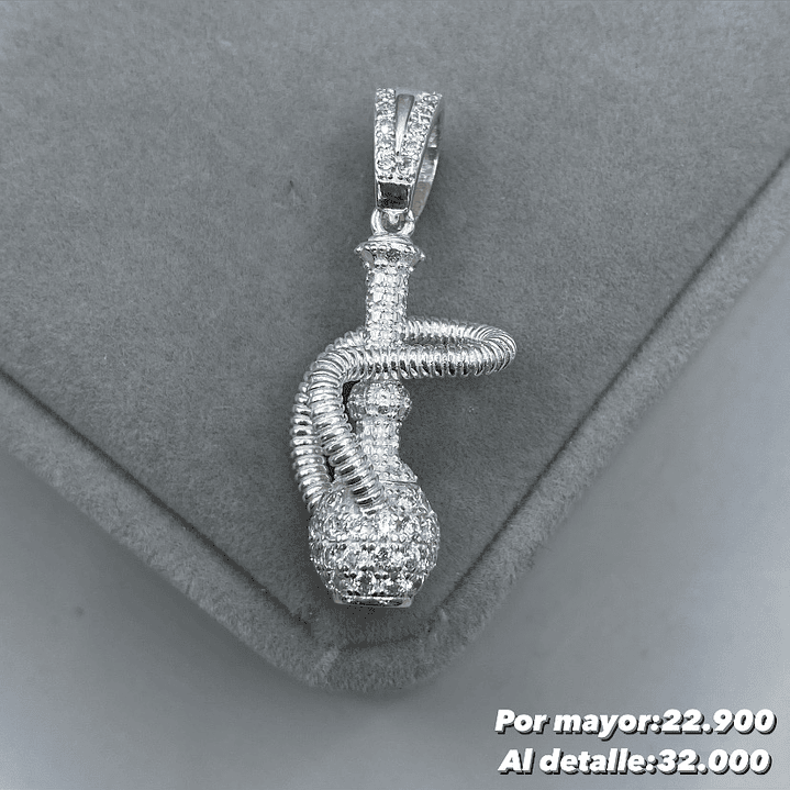 Colgante Hooka Microcircon  1