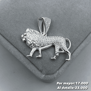 Colgante León Microcircon 