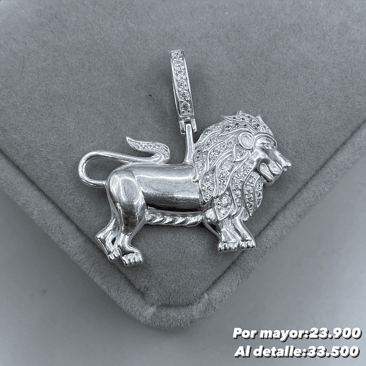 Colgante León Microcircon  1