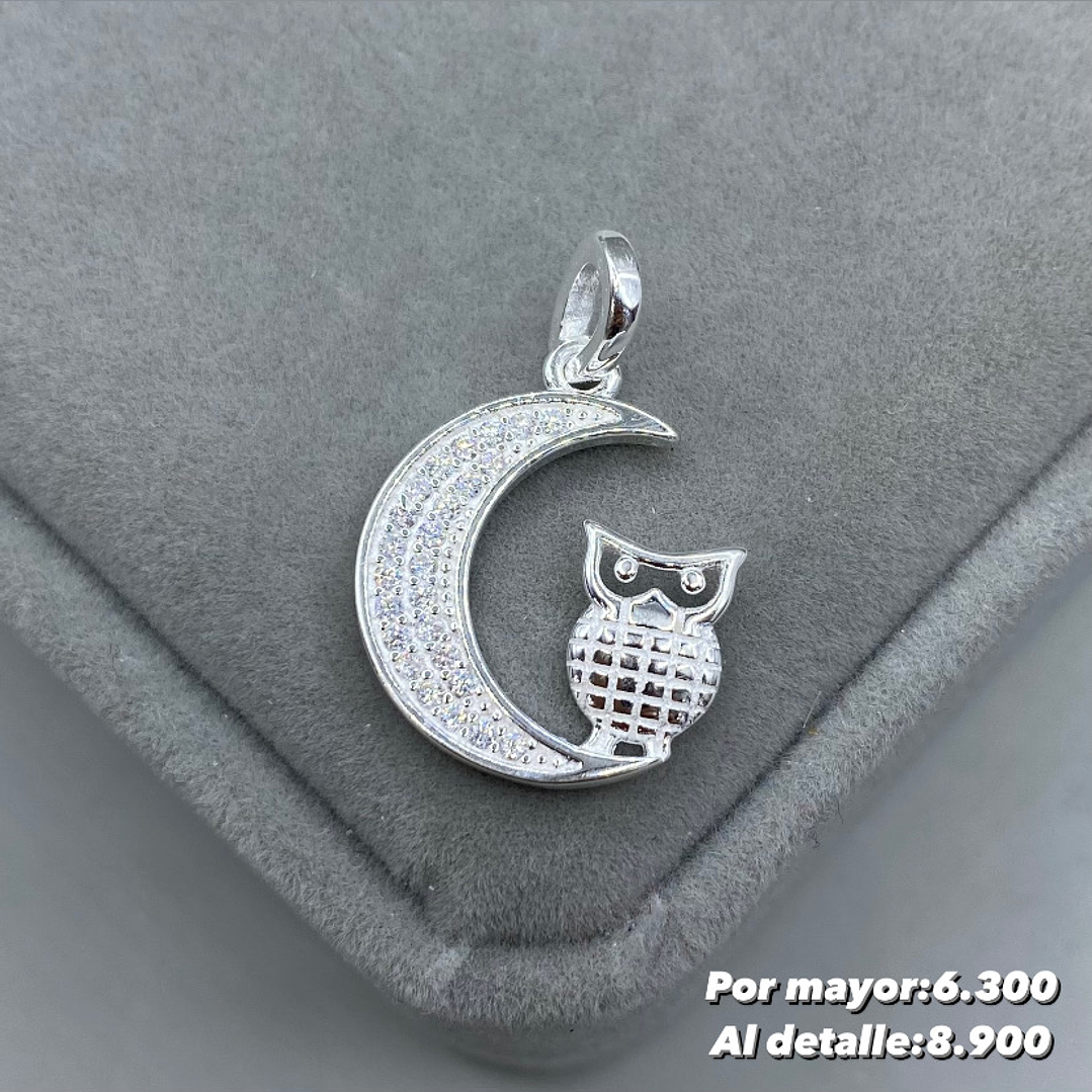 Colgante Búho/Luna 1