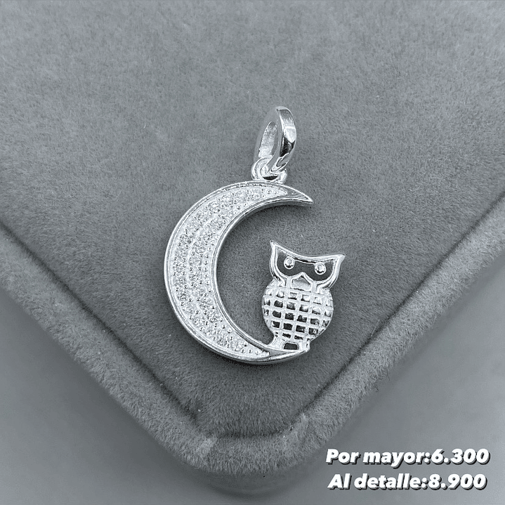 Colgante Búho/Luna 1