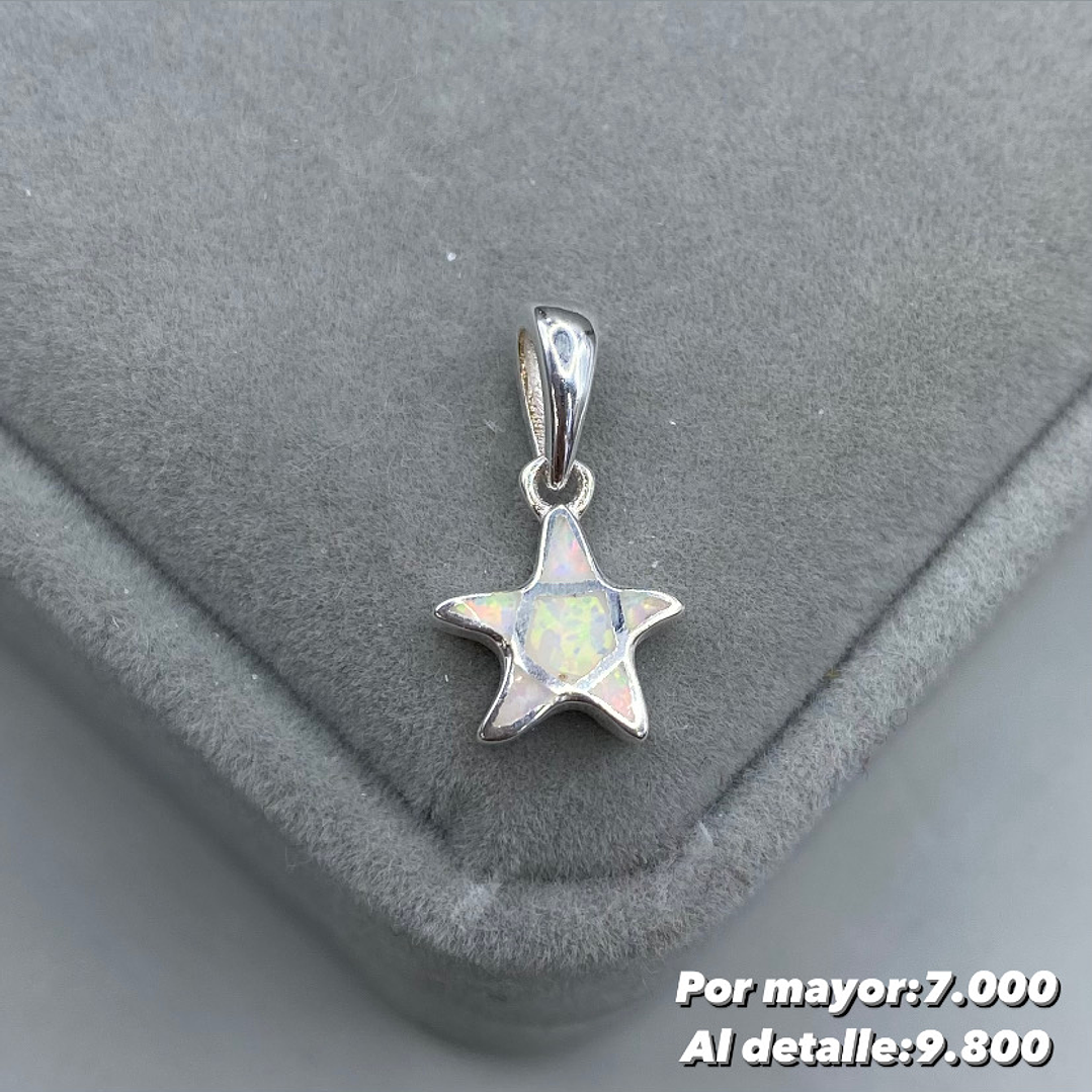 Colgante Estrella con Ópalo  1