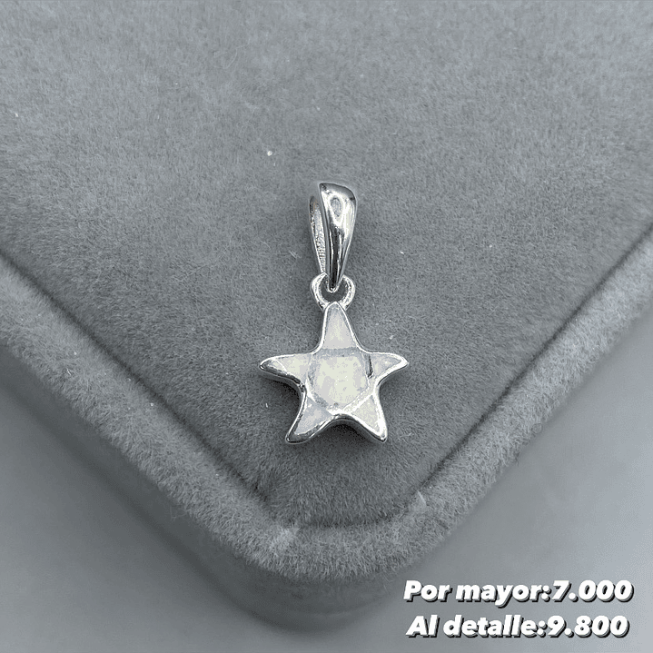 Colgante Estrella con Ópalo  1
