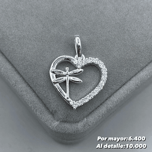 Colgante Libelula/Coraz