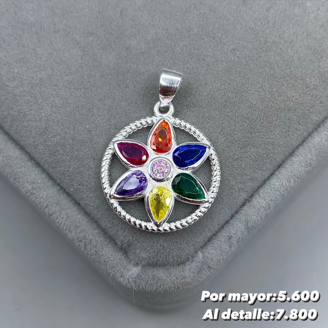 Colgante Flor 1