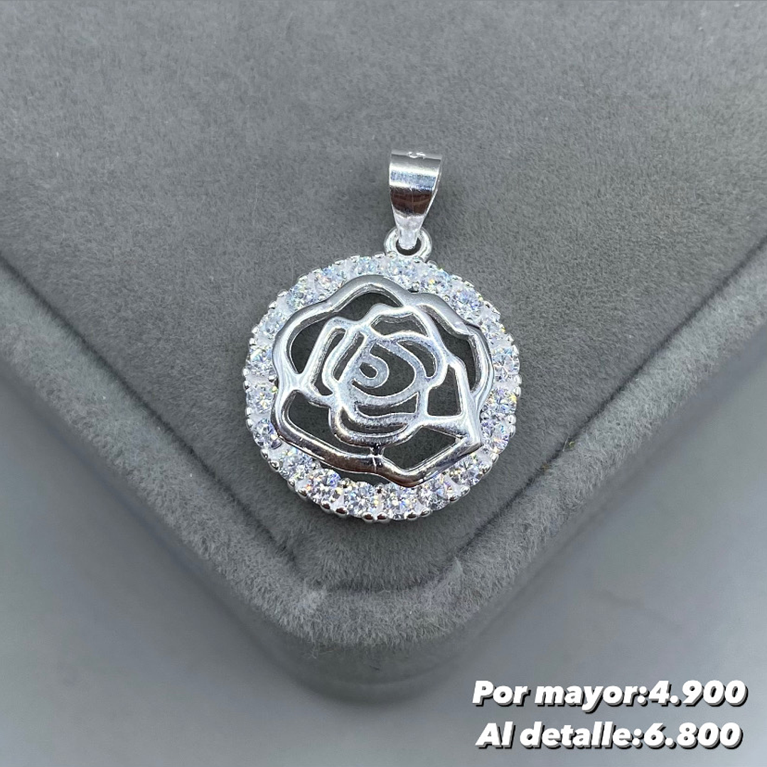 Colgante Rosa 1