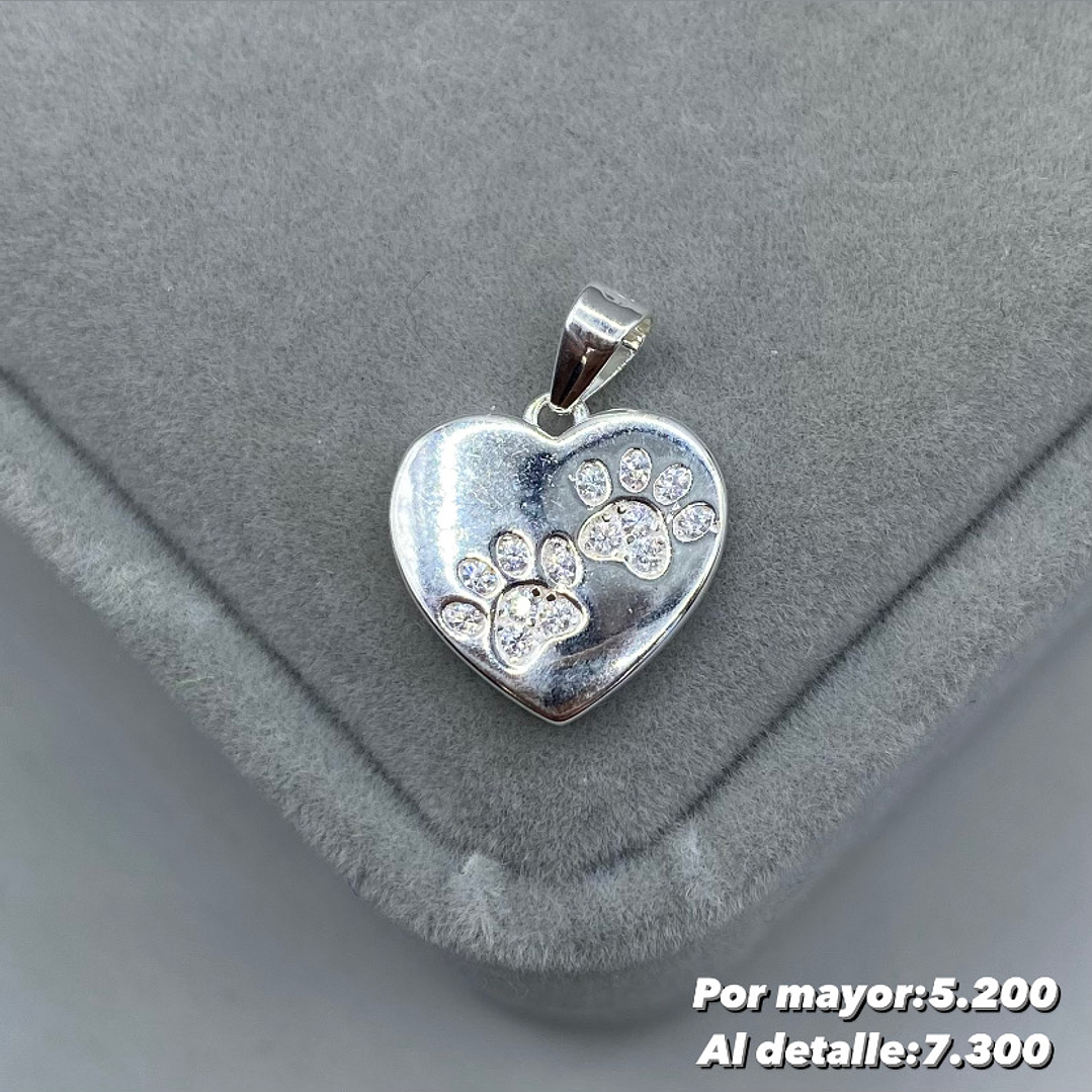 Colgante Huella de Perro 1