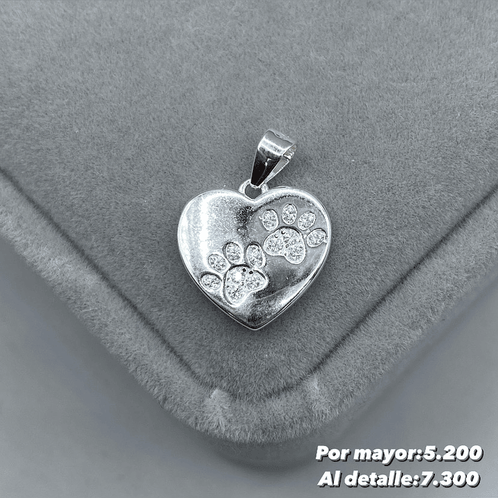 Colgante Huella de Perro 1