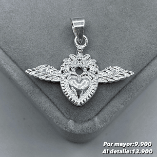 Colgante Corazón con Alas