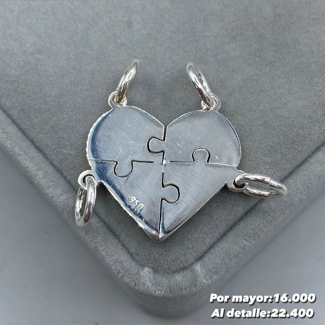 Colgante Corazón de la amistad 1