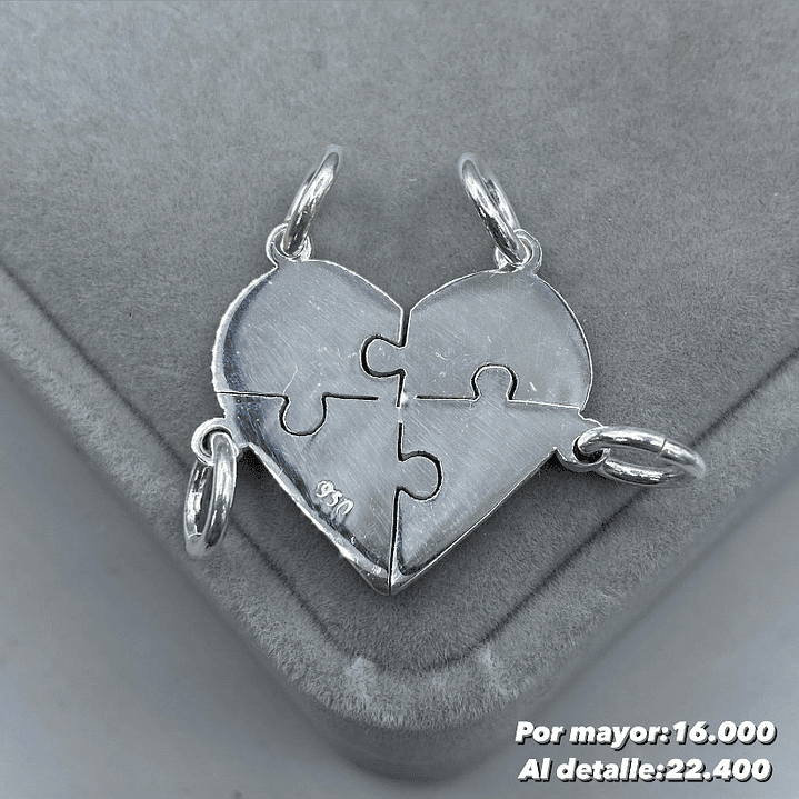 Colgante Corazón de la amistad 1