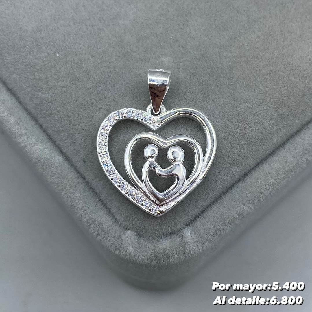 Colgante Corazón de la Familia 1