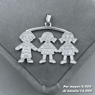 Colgante 1 Niño 2 Niñas