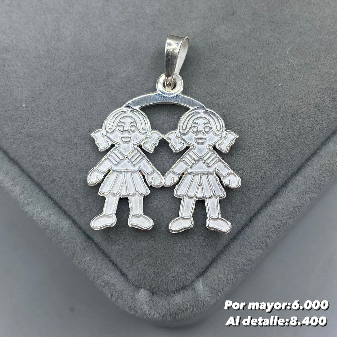 Colgante 2 Niñas 1
