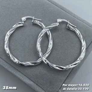 Argolla Antorchada 38mm