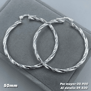 Argolla Antorchada 50mm