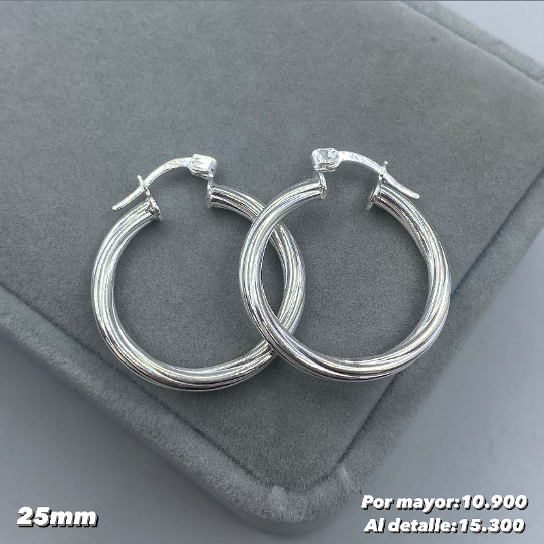 Argolla Antorchada 25mm 1