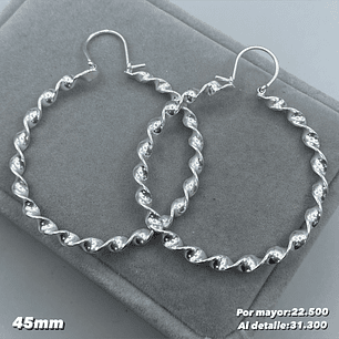 Argolla Antorchada 45mm