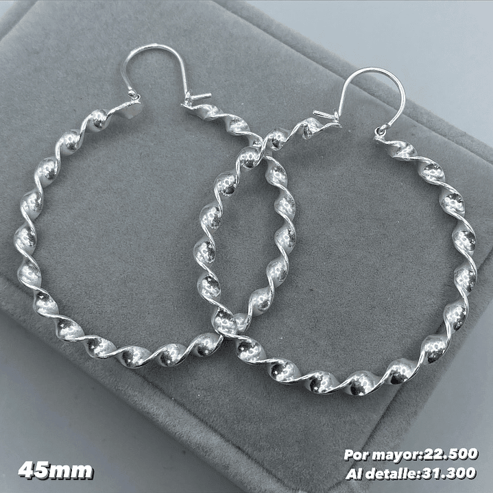 Argolla Antorchada 45mm 1