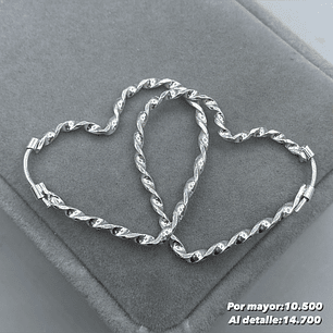 Argolla Corazón Antorchada