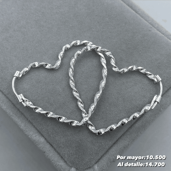 Argolla Corazón Antorchada 1