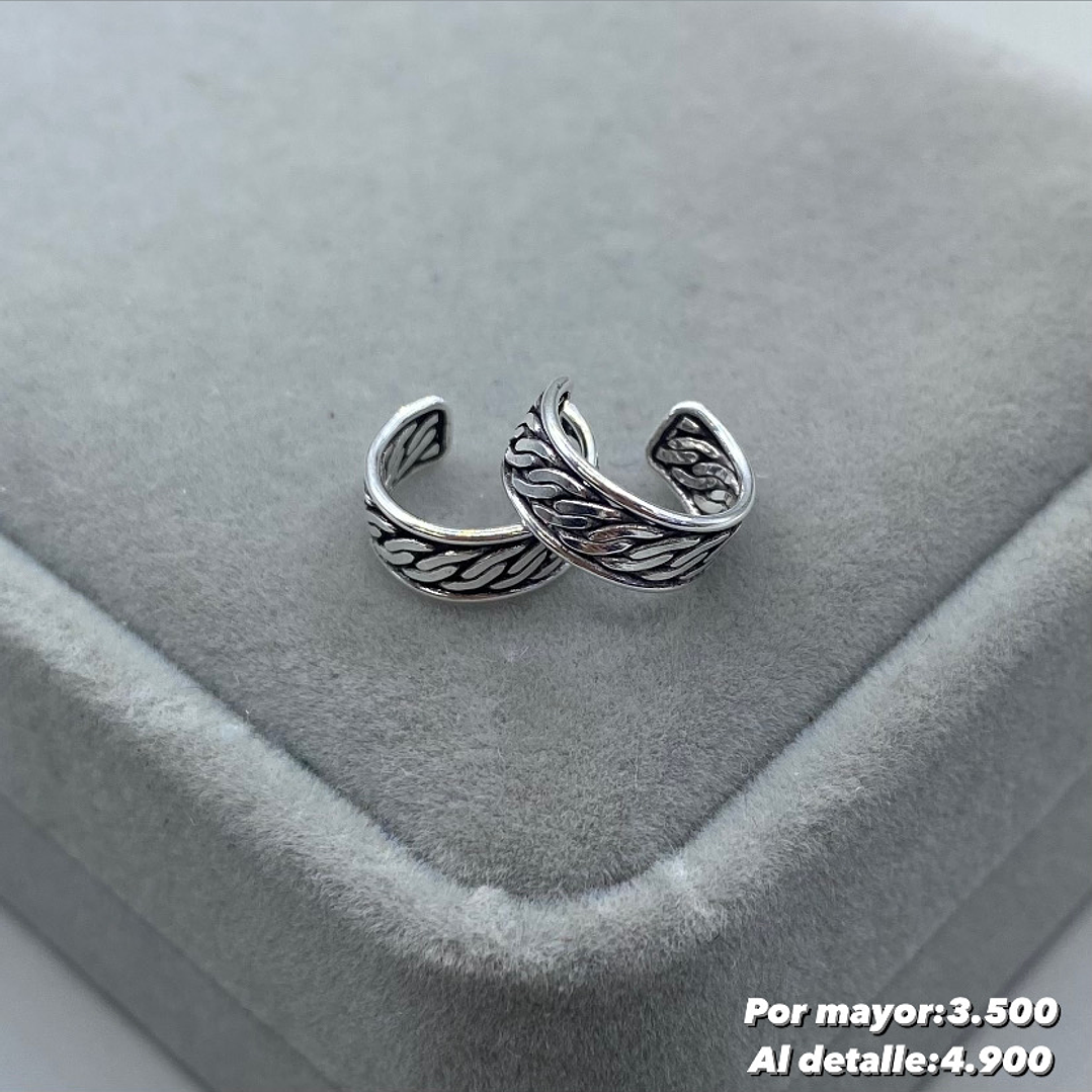 Earcuff envejecido 2