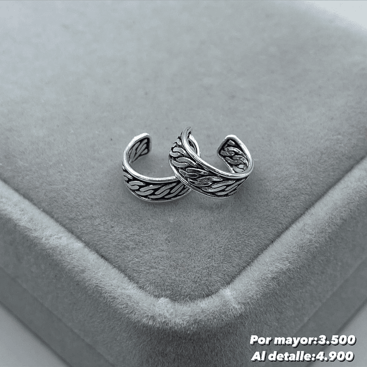 Earcuff envejecido 2