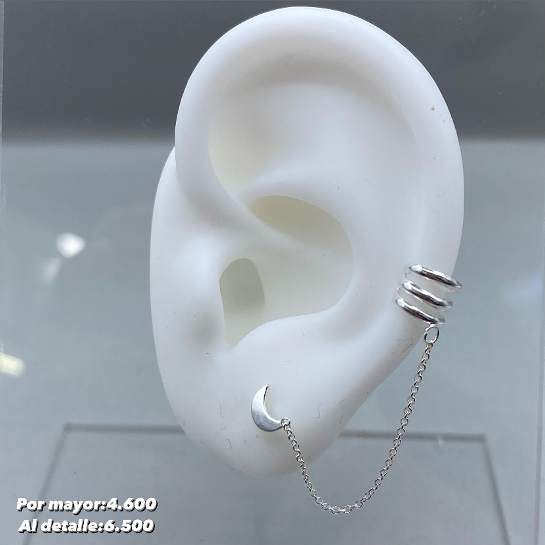 Earcuff con Cadena  1