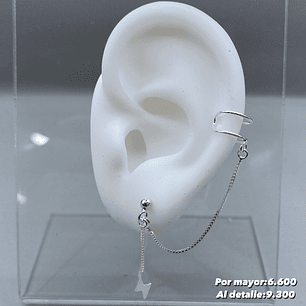 Earcuff con Cadena