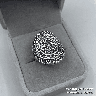 Anillo Envejecido de Plata 