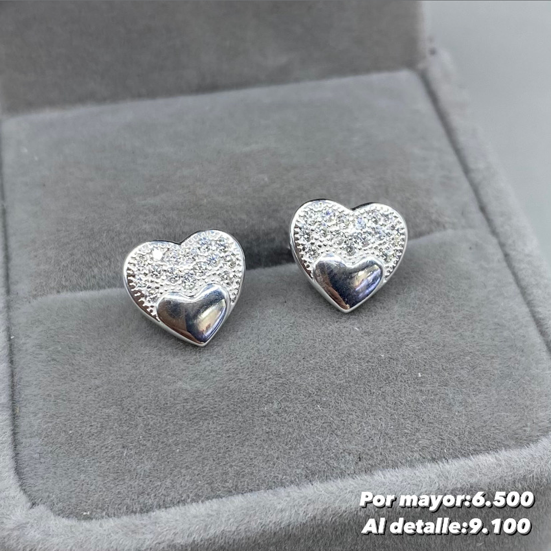 Aro pegado Corazón  1